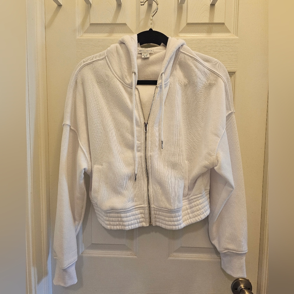 Crop Zip Hoodie